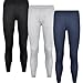 BestSale247 Herren Thermo Unterhose Lang 3er Pack Männer Long Johns Skiunterwäsche Baumwolle (3er Pack/Schwarz Grau Marine, XL)