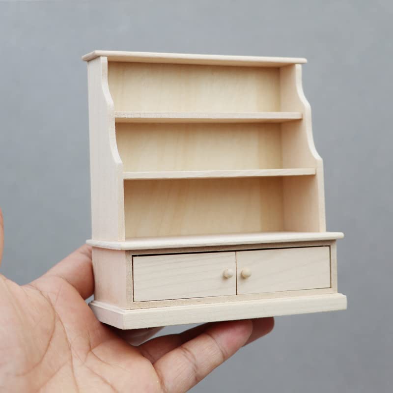Amazon.co.jp: AirAds ドールハウス 1:12 ミニチュア 家具 本棚
