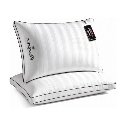 Beautyrest Luxury Hotel Pillows Queen Size Set of 2 Down Alternative