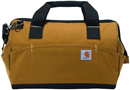 Carhartt Trade Series Tool Bag, Large (16-Inch), Carhartt Brown