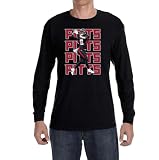 Tenacious Tops Long Sleeve Atlanta Kyle Pitts Text Pic Shirt T-Shirt Youth Medium Black