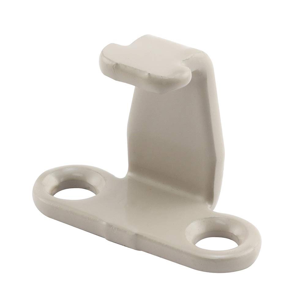 Prime Line EP 22499 Sash Lock Keeper, Steel Construction, 7/8 in, Low Profile, Painted Gray, Pack of 1