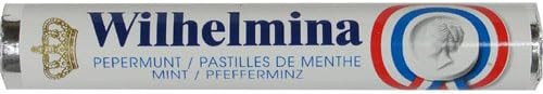Wilhelmina Peppermints in a Roll 49 gr