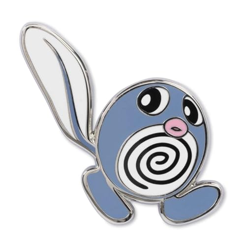 Broche Pokémon Poliwag Pokémon Center : Accessoire de collection en métal émaillé