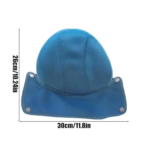 Banda antisudor para casco que elimina el sudor en trabajos de techado 5