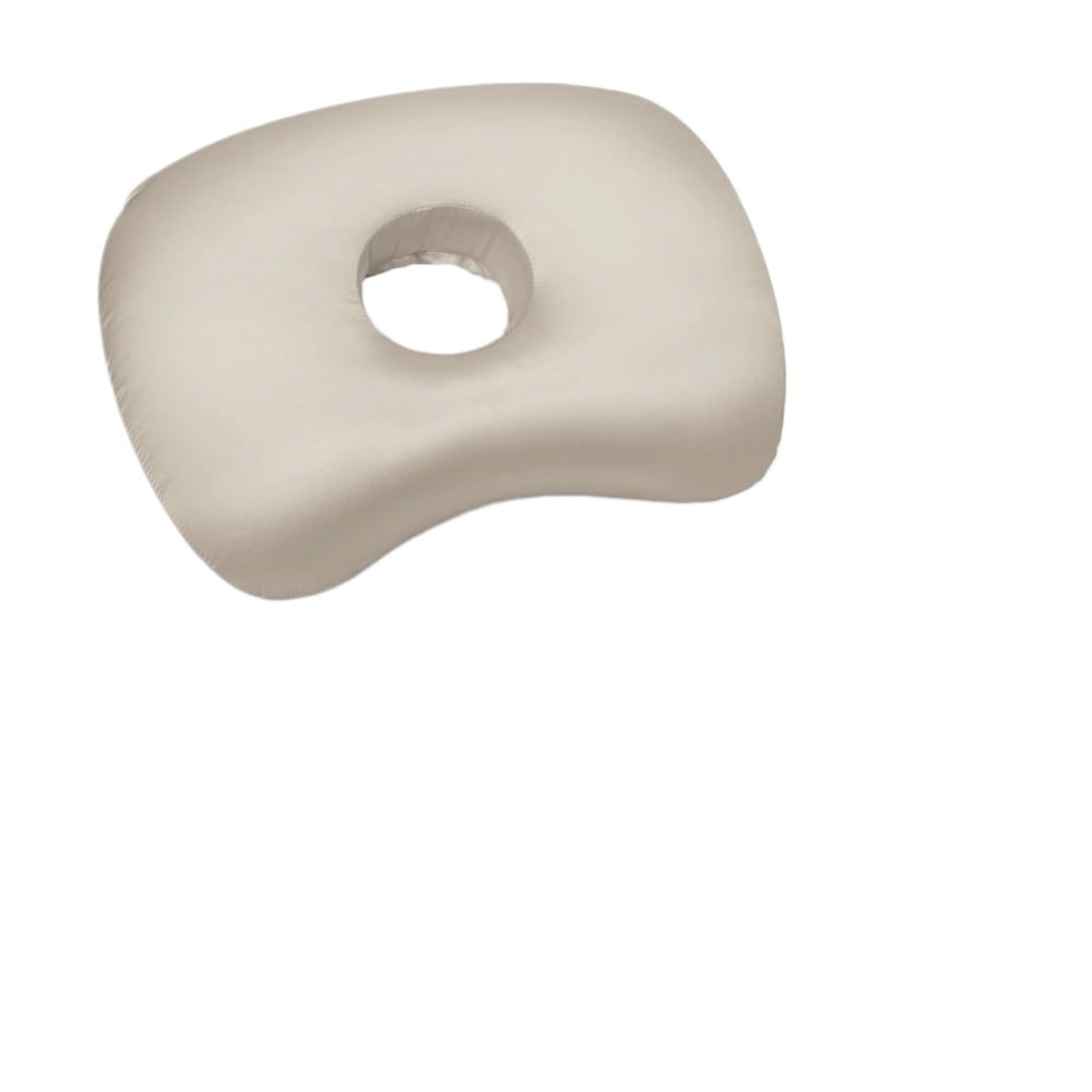 LuoAXINN Piercing Pillow Cotton Filling Ear Piercing Pillow Ergonomic Portable Curved Side Sleeping Breathable Comfortable with Hole(Color 2)
