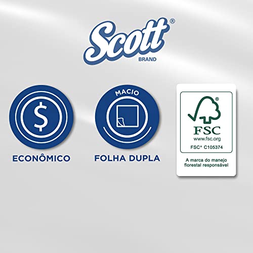 Guardanapo Scott® Balcão 200 Folhas Folha Dupla - 1 Unidade