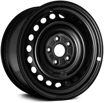 Marketplace Auto Parts - Steel Wheel - Black - 16x7 Inch - 20-Hole - 5-Lug - Compatible with 2015-2017 Toyota Camry