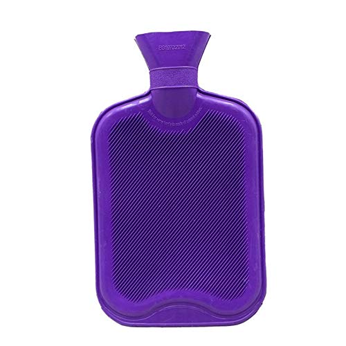 Bouteille d'eau chaude caoutchouc pour réchauffer le lit en hiver