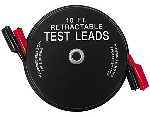 Lang Tools 1140 Retractable Test Leads - 2 Leads X 10 Ft.