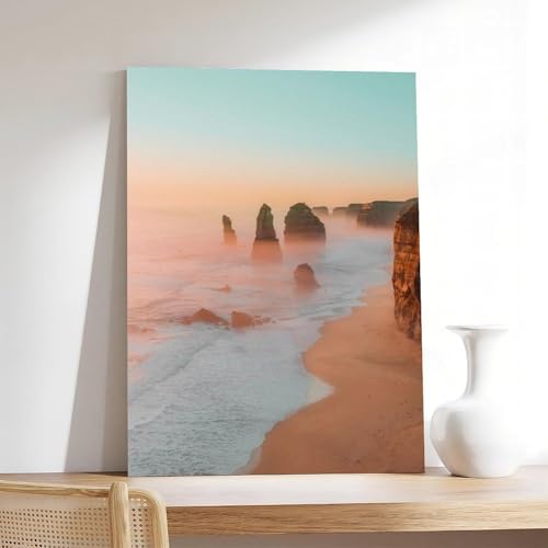 Plage australienne toile décorative pour chambre et bureau - 7