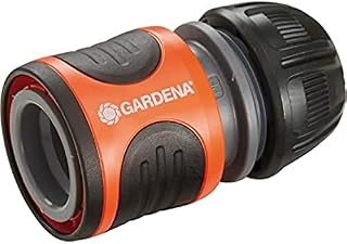 Gardena szybkozłącze ze stopem 13 mm (1/2") i 15 mm (5/8"): szybkozłącze z funkcją Aquastop, Powergrip, duża siła mocowania węża, łatwa wymiana (18213-20)