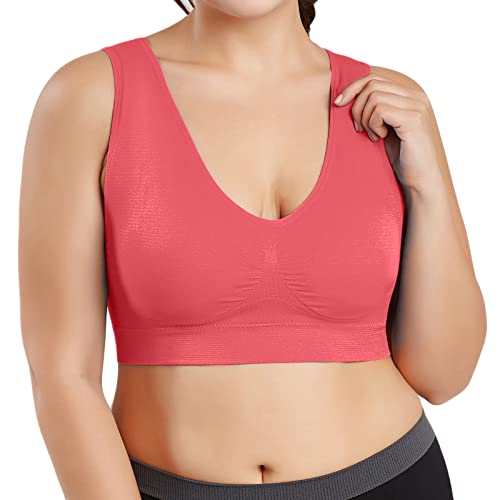 Soutien-gorge de sport fin et invisible sous un chemisier fluide