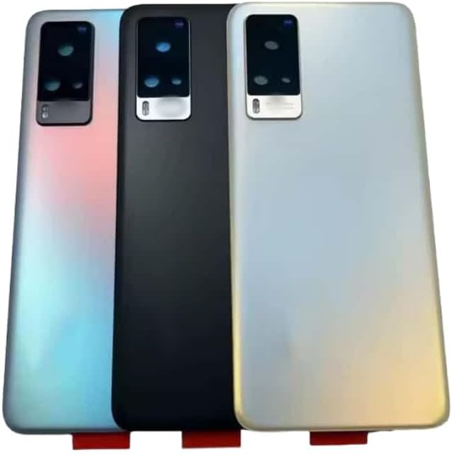 YOOOKOOO Compatible Rear Back Cover for vivo X60 Edge – Battery Door Housing Replacement Part (Blue)