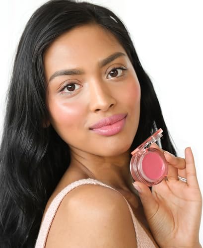 Image of Wander Beauty Double Date Lip & Cheek - Rendezvous /Swipe - 4-in-1 Cream Blush & Tint - Blush, Moisturizer, Balm & Eye Gloss - Multitasking Eye, Cheek & Makeup with Green Tea - 0.07 oz