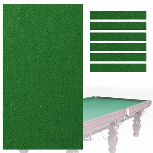 Kit feutre pour table de billard et couverture de protection avec 6 pare-chocs