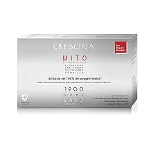 Crescina Transdermic MITO Follicular Islands Double Treatment for Hair Regrowth and Anti-Hair Loss 1900 Men 40 vials 20+20