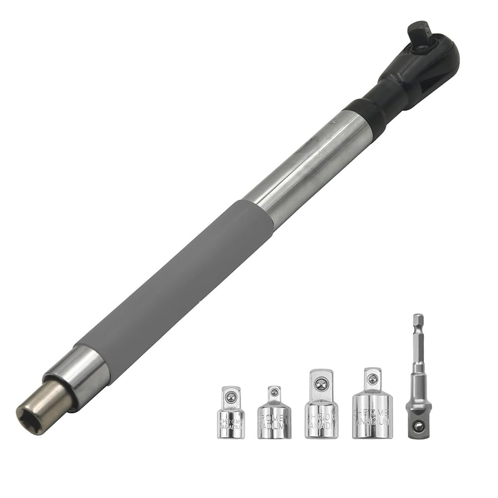 Ctrlzs Offset Extension Wrench Impact Torque Wrench Pointer Hand Tools Mechanical Workshop Car Repair Tool