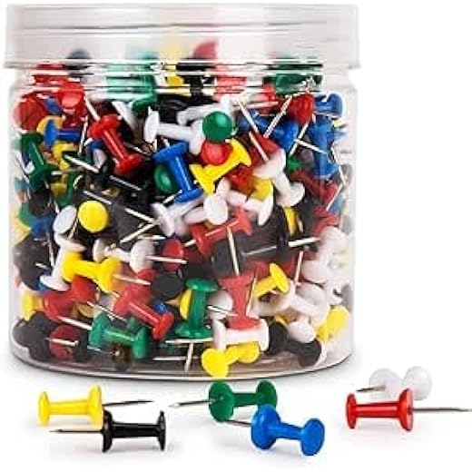 NSSP Multicolor Thumb Pins 50 pcs