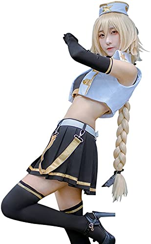 Amazon | Lexx_cosウィッグ＋服の7点セット コスプレ衣装