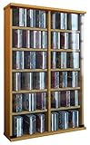 Ständer für 300 CDs oder 130 DVDs oder 72 Videos