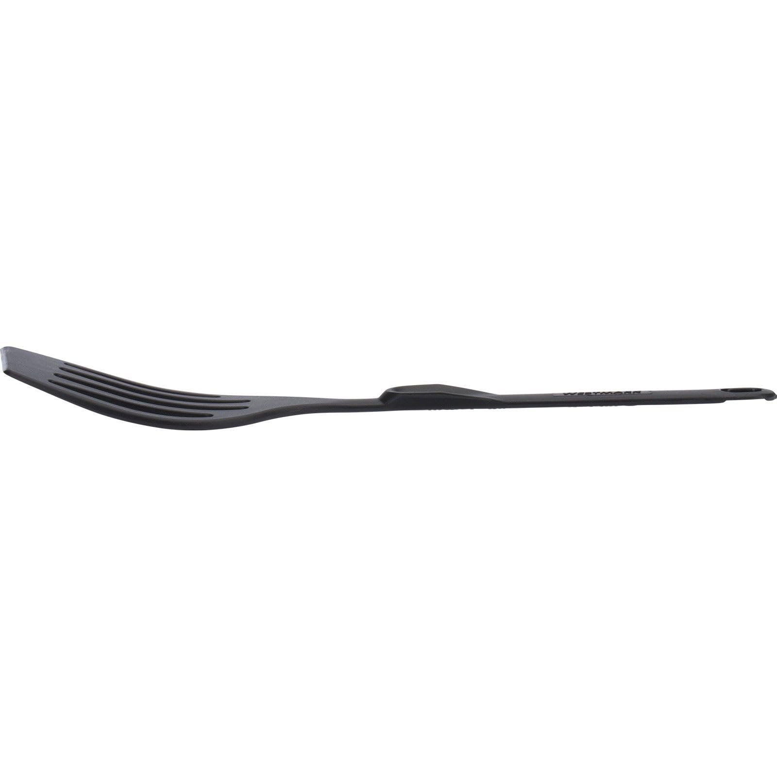 Westmark Flonal Plus 203522E5 - Spatola per padella, resistente al calore fino a 270°C, lunghezza: 28,3 cm, in plastica, colore: Nero