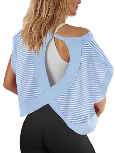 Athleta Transcend Open Back Tee