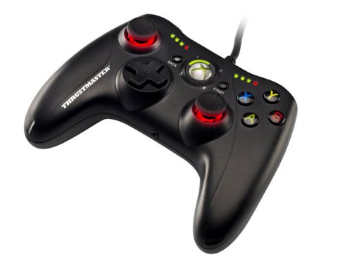 Guillemot GPX LIGHTBACK - Gamepad  Xbox360 / PC - Dos motores de vibración e indicador de velocidad