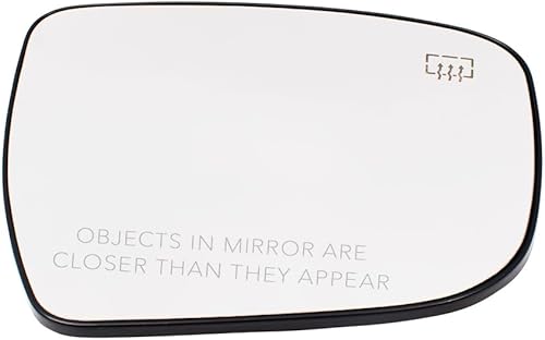 Brock Espejo retrovisor lateral de repuesto para pasajeros y base calentada compatible con 963654BA1A