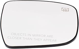 Brock Replacement Passengers Side View Mirror Glass & Base Heated Compatible with 963654BA1A