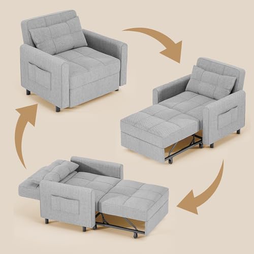 Gizoon Sofa Bed Chair 3 in 1 Convertible の商品画像 6