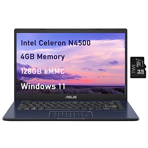 ASUS-E410-14-Laptop-Intel-Celeron-N4500-4GB-RAM-128GB-eMMC-SSD-Windows-11-Home-in-S-Mode-TWE-64GB-Micro-SD-Card-Star-Black