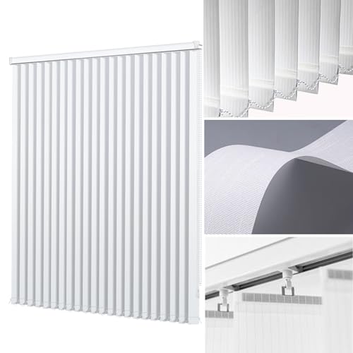 Persianas verticales opacas térmicas con cobertura de ventana a medida para interior 4