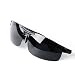 LRAiLIVE Fashion Polarized Sunglasses Al-Mg Metal Unbreakable Frame for Running Driving Fishing Outdoor Activities (black, grey)