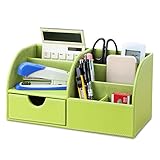 ACCENT VOTRE DESKTOP: attrayant, élégant, mais aussi multi-fonctions pour maintenir la plupart de vos gadgets. Idéal pour les ordinateurs de bureau organiser, dire au revoir à votre bureau du mess, le meilleur choix pour le bureau à domicile, vous fournir un environnement bien rangé.