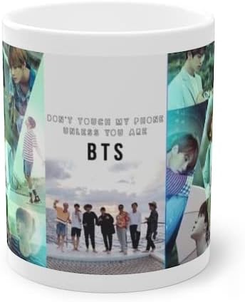 NAMDEV BTS Boys Bangtan Music Brand Kpop Tea/Milk Printed Coffee Mug Mug Gift for BTS Lover, Brother, Sister, Girlfriend, Daughter, Crush