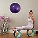 Wandmontierter Edelstahl-Gymnastikballhalter, stabiler Yoga-Ball-Aufbewahrungsregal, Stabilitätsball-Display-Halter, für Training/Yoga/Stabilitätsbälle 32 cm bis 86 cm (13 Zoll bis 34 Zoll)
