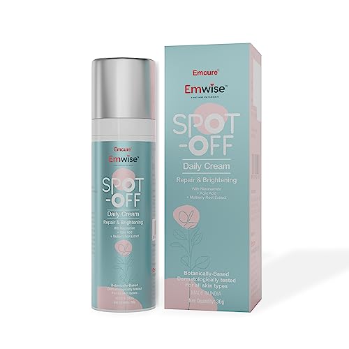 Emwise Spot-off Daily Repair & Brightening Face Cream 30g | Botanically Made & Dermatologically Tested – Safe For Rs. 162 @ 64 %