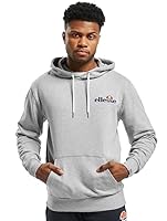 ellesse Men's Primero Oh Hoody Sweatshirt Grey Marl