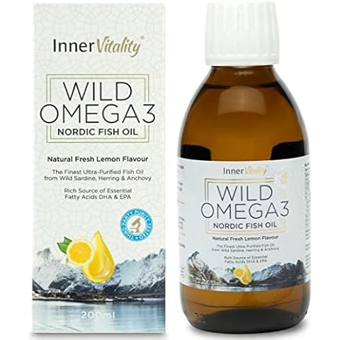 Omega 3 Fish Oil Liquid with Lemon Flavour Cover