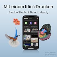 Bambu Lab A1 Mini-3D-Drucker mit LED-Lampen, Aufbau in 20 Min. für Anfänger – Ansicht 8