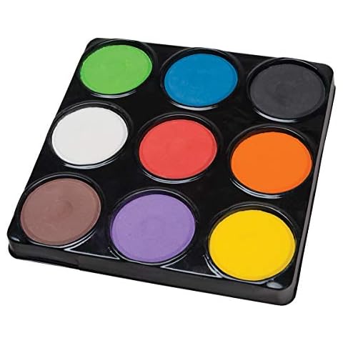 Creativity Street Chenille Kraft Tempera Cakes 9 Assorted Colors, 1 Count (Pack of 1) Cover