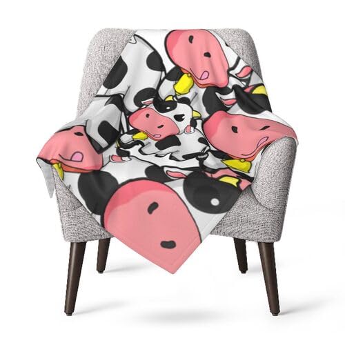 Super Soft Flannel Warm Blanket, Toddler Air Conditioner Blanket, Cartoon Boys Girls Nap Decor Blankets 30x40 Inch (Purple)