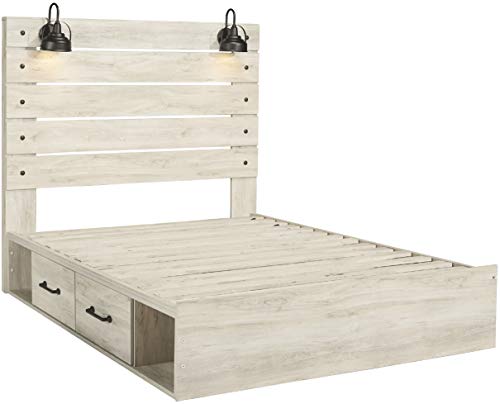 Signature Design By Ashley Wooden Mattress Support Bunkie Board Roll Slat With Nylon Cord, Queen, Beige #TOP2