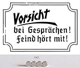 MADE IN GERMANY - Alle Schilder sind neu, in Deutschland produziert und werden in Original Schutzfolie verschickt