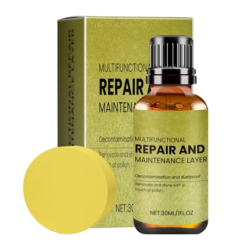 Luckxing Restaurador De Molduras De Coche,30ml Limpiador De Interior con Protección UV | Limpieza Y Renovación De Interior De Coche - para Salpicadero, Consola Central, Rejilla De Aire, Asiento De