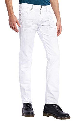 Ethanol Mens Comfort Stretch Trousers With Practical Pocket Design Pants Apl26136Sk Pk15Elp White 34 #TOP1
