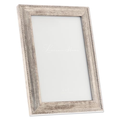 Image of Lawrence Frames Classic Bead Picture Frame, 4x6, Silver