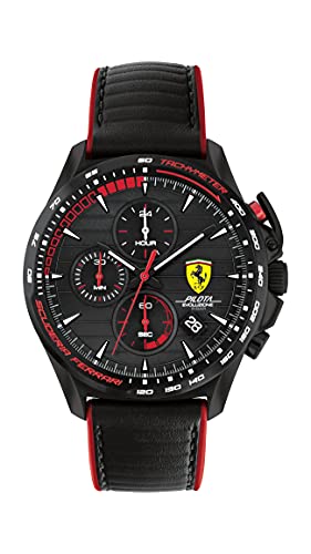 Ferrari Pilota Chronograph フェラーリ 腕時計 Ferrari Scuderia Pilota Evo Men's Quartz Chronograph