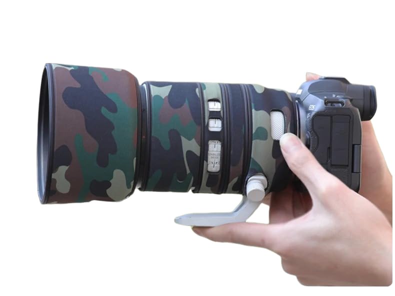 Housse Camouflage Objectif Canon EF 500mm F4 L - Protection Anti-chocs, Pluie Et Poussière | Photo Animalière